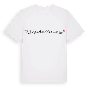 Kungshällsudden hjärta t-shirt – ekologisk bomull t-shirt från Pinshirt