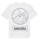 White t-shirt med Kungshöga t-shirt