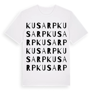 Kusarp ordlek t-shirt – ekologisk bomull t-shirt från Pinshirt