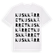 Kuskkärret ordlek t-shirt