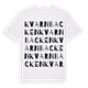 Kvarnbacken ordlek t-shirt