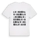 Kvarnön ordlek t-shirt