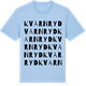 Blue Soul t-shirt med Kvarnryd ordlek t-shirt