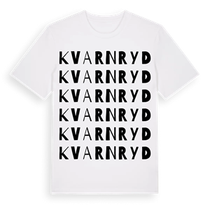 Kvarnryd ordlek t-shirt – ekologisk bomull t-shirt från Pinshirt