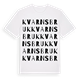 Kvarns bruk ordlek t-shirt