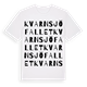 Kvarnsjöfallet ordlek t-shirt