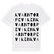 Kvarntorpeviken ordlek t-shirt