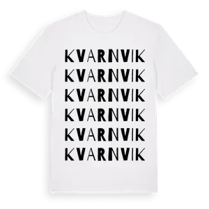 Kvarnvik ordlek t-shirt – ekologisk bomull t-shirt från Pinshirt