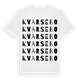 Kvarsebo ordlek t-shirt