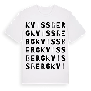 Kvissberg ordlek t-shirt – ekologisk bomull t-shirt från Pinshirt