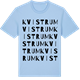 Blue Soul t-shirt med Kvistrum ordlek t-shirt