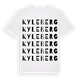 Kyleberg ordlek t-shirt
