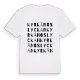Kyrkängslyckan ordlek t-shirt