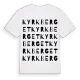Kyrkberget ordlek t-shirt