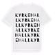 Kyrkehall ordlek t-shirt