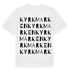 Kyrkmarken ordlek t-shirt – ekologisk bomull t-shirt från Pinshirt