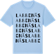 Blue Soul t-shirt med Labbenäs ordlek t-shirt