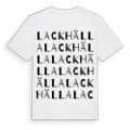 Lackhälla ordlek t-shirt