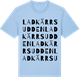 Blue Soul t-shirt med Ladkärrsudden ordlek t-shirt