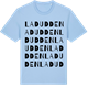 Blue Soul t-shirt med Ladudden ordlek t-shirt
