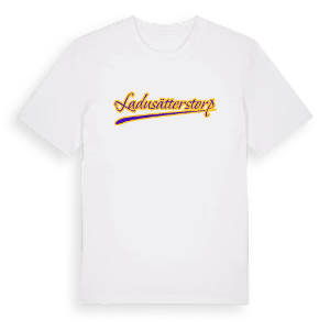 Ladusätterstorp baseball t-shirt – ekologisk bomull t-shirt från Pinshirt