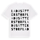 Ladusätterstorp ordlek t-shirt