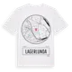White t-shirt med Lagerlunda t-shirt