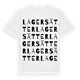 Lagersätter ordlek t-shirt