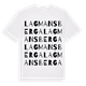 Lagmansberga ordlek t-shirt