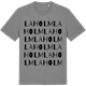 Mid Heather Gray t-shirt med Laholm ordlek t-shirt
