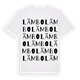 Lämbo ordlek t-shirt