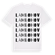 Lambohov ordlek t-shirt
