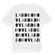 Landbohov ordlek t-shirt