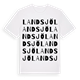 Landsjö ordlek t-shirt
