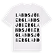 Landsjöberg ordlek t-shirt