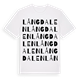 Långdalen ordlek t-shirt