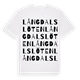 Långdalslöten ordlek t-shirt