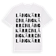 Långkärren ordlek t-shirt