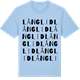 Blue Soul t-shirt med Långlid ordlek t-shirt