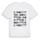 Långsätter ordlek t-shirt