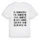 Långserum ordlek t-shirt