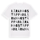Lärkhagstäppan ordlek t-shirt