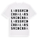 Larssvederna ordlek t-shirt