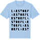 Blue Soul t-shirt med Larstorp ordlek t-shirt