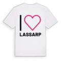 Jag älskar Lassarp t-shirt stort tryck