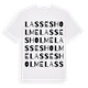 Lasses holme ordlek t-shirt