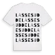Lasses udde ordlek t-shirt