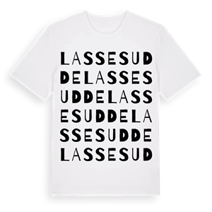 Lasses udde ordlek t-shirt – ekologisk bomull t-shirt från Pinshirt