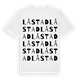 Låstad ordlek t-shirt