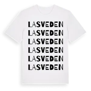 Lasveden ordlek t-shirt – ekologisk bomull t-shirt från Pinshirt